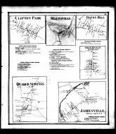 Clifton Park, Maltaville, Bacon Hill, Greenfield Center, Quaker Springs and Jamesville, Saratoga County 1866